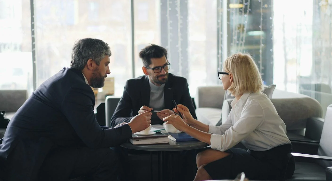 Reunião de transição da contabilidade